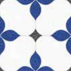 ASIA TILE 25X25 RENES BLUE